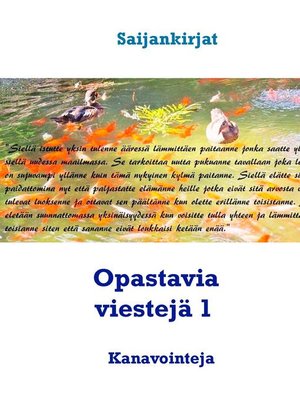 cover image of Opastavia viestejä 1